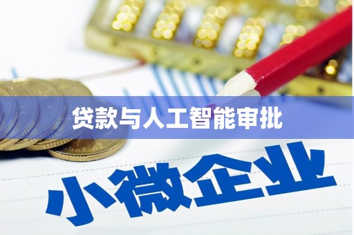 阳春贷款与人工智能审批