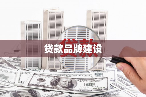 阳春贷款品牌建设