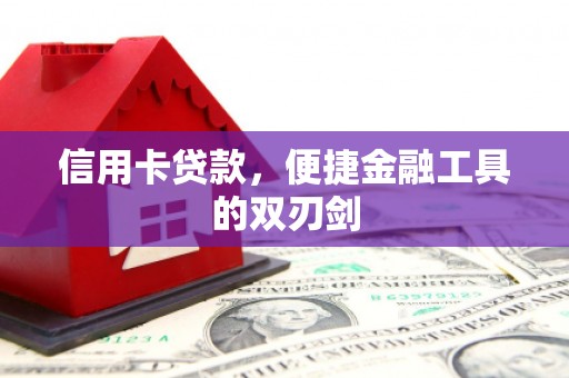 阳春信用卡贷款，便捷金融工具的双刃剑
