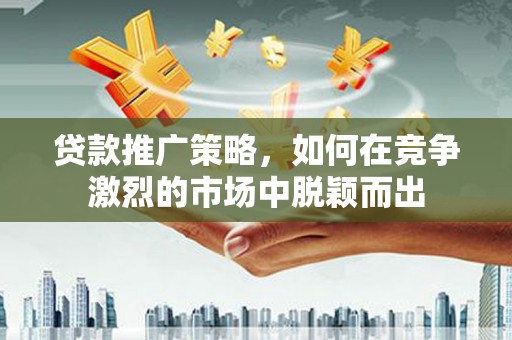 阳春贷款推广策略，如何在竞争激烈的市场中脱颖而出