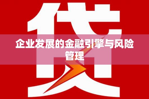 阳春企业发展的金融引擎与风险管理