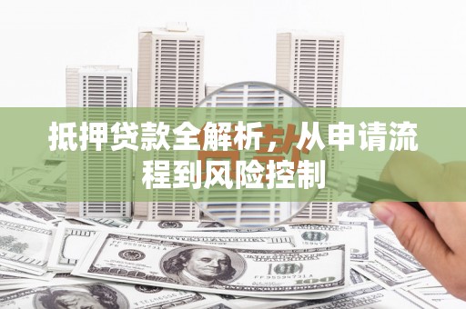 阳春抵押贷款全解析，从申请流程到风险控制