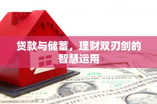 阳春贷款与储蓄，理财双刃剑的智慧运用