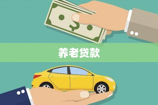 阳春养老贷款