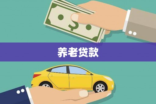 阳春养老贷款