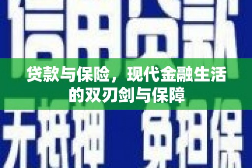 阳春贷款与保险，现代金融生活的双刃剑与保障