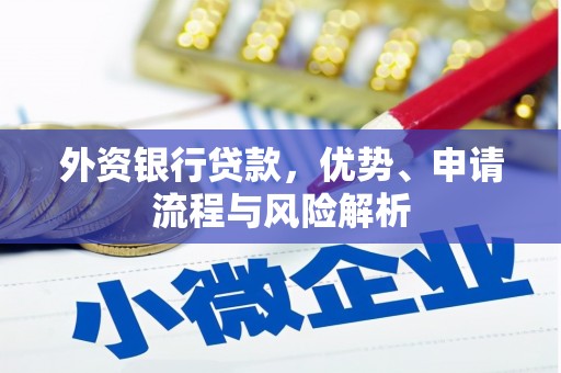 阳春外资银行贷款，优势、申请流程与风险解析