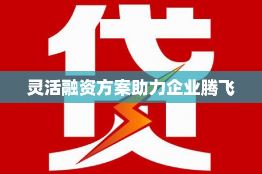 阳春灵活融资方案助力企业腾飞