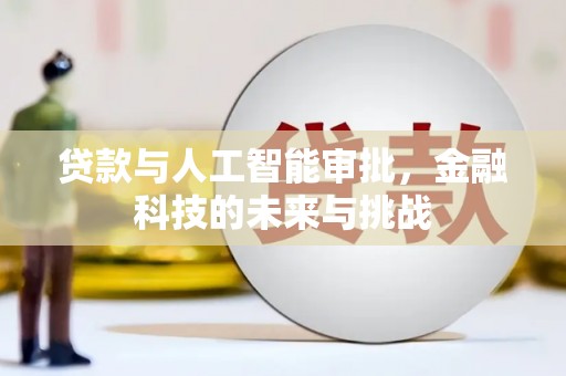 阳春贷款与人工智能审批，金融科技的未来与挑战