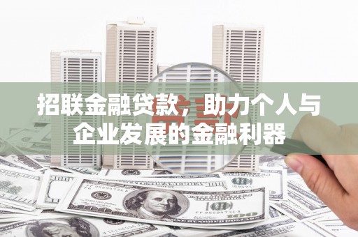阳春招联金融贷款，助力个人与企业发展的金融利器