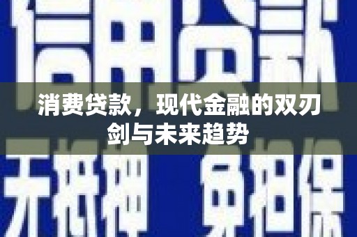 阳春消费贷款，现代金融的双刃剑与未来趋势