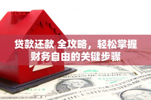 阳春贷款还款 全攻略，轻松掌握财务自由的关键步骤