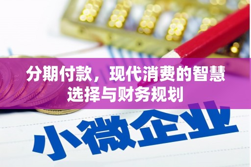 阳春分期付款，现代消费的智慧选择与财务规划