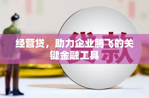阳春经营贷，助力企业腾飞的关键金融工具