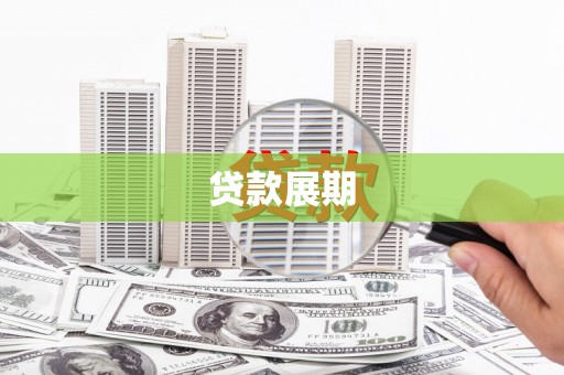 阳春贷款展期