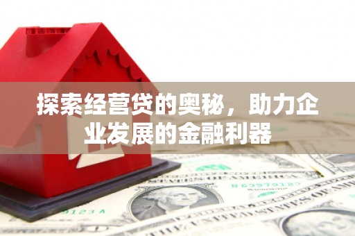 阳春探索经营贷的奥秘，助力企业发展的金融利器
