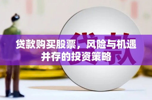 阳春贷款购买股票，风险与机遇并存的投资策略