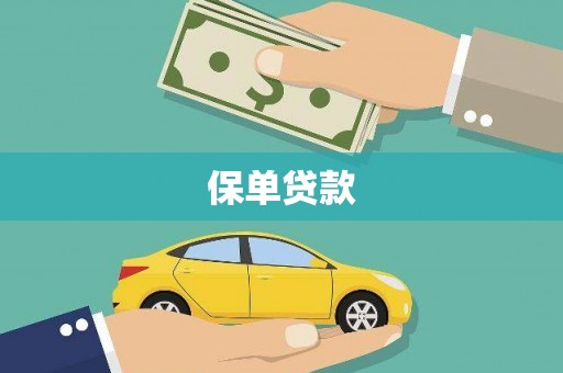阳春保单贷款