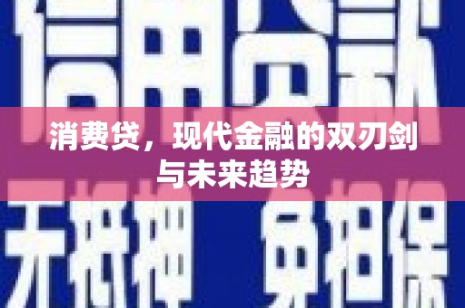 阳春消费贷，现代金融的双刃剑与未来趋势