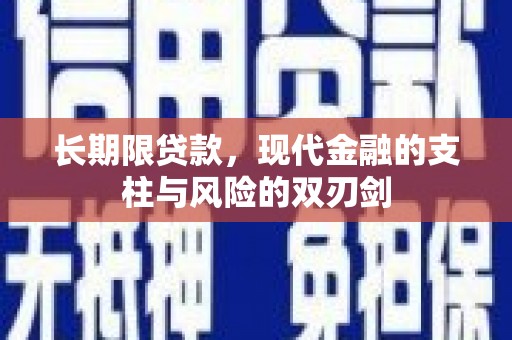 阳春长期限贷款，现代金融的支柱与风险的双刃剑