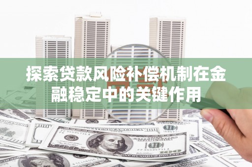 阳春探索贷款风险补偿机制在金融稳定中的关键作用