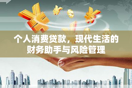 阳春个人消费贷款，现代生活的财务助手与风险管理