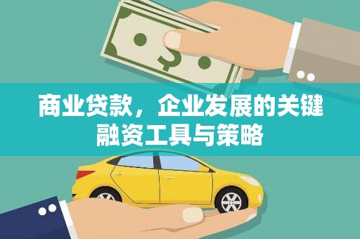 阳春商业贷款，企业发展的关键融资工具与策略