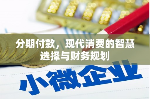 阳春分期付款，现代消费的智慧选择与财务规划