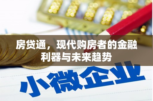 阳春房贷通，现代购房者的金融利器与未来趋势