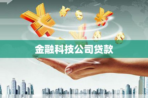阳春金融科技公司贷款