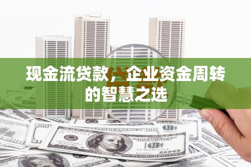 阳春现金流贷款，企业资金周转的智慧之选