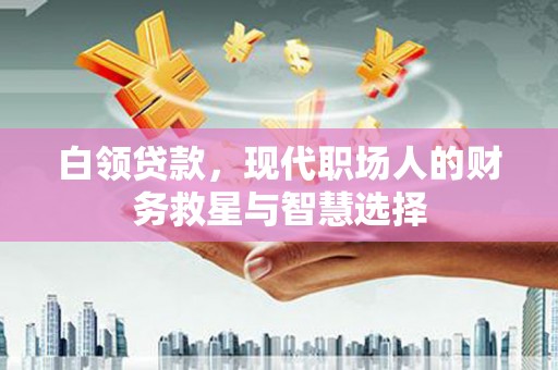 阳春白领贷款，现代职场人的财务救星与智慧选择