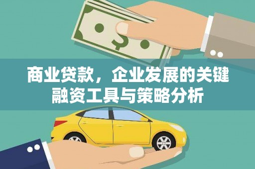 阳春商业贷款，企业发展的关键融资工具与策略分析