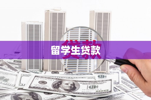 阳春留学生贷款
