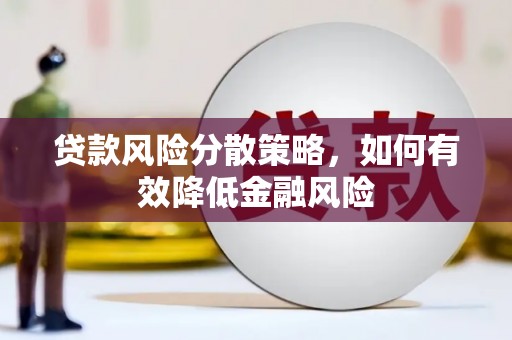阳春贷款风险分散策略，如何有效降低金融风险