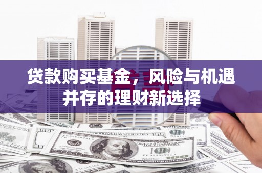 阳春贷款购买基金，风险与机遇并存的理财新选择