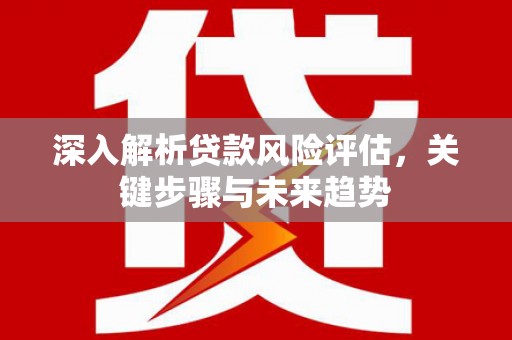 阳春深入解析贷款风险评估，关键步骤与未来趋势