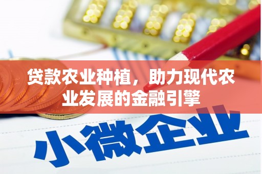 阳春贷款农业种植，助力现代农业发展的金融引擎