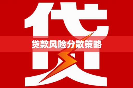 阳春贷款风险分散策略