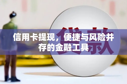 阳春信用卡提现，便捷与风险并存的金融工具