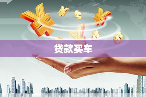 阳春贷款买车
