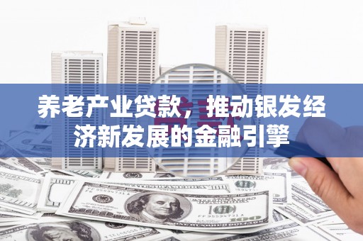 阳春养老产业贷款，推动银发经济新发展的金融引擎