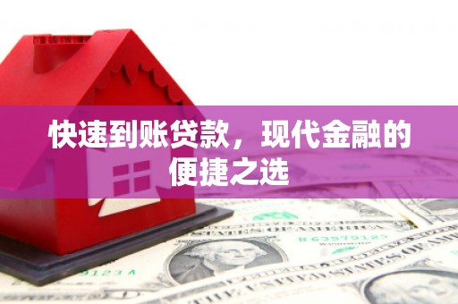 阳春快速到账贷款，现代金融的便捷之选