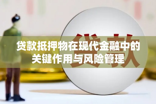 阳春贷款抵押物在现代金融中的关键作用与风险管理