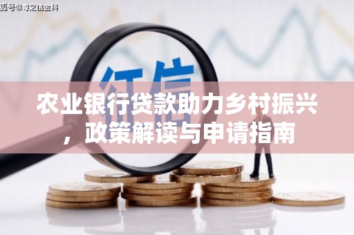 阳春农业银行贷款助力乡村振兴，政策解读与申请指南