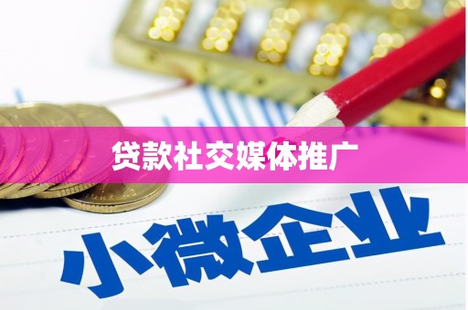 阳春贷款社交媒体推广