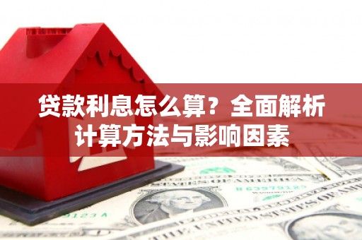 阳春贷款利息怎么算？全面解析计算方法与影响因素