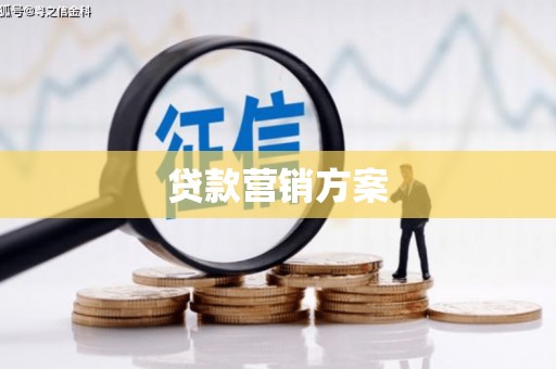 阳春贷款营销方案